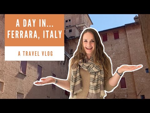 A day in Ferrara, Italy // TRAVEL VLOG ( & trying cucina ferrarese...)