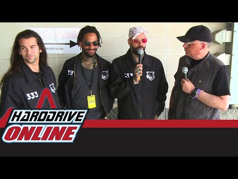 Fever 333 - talk with Lou Brutus backstage at Sonic Temple | HardDrive Online