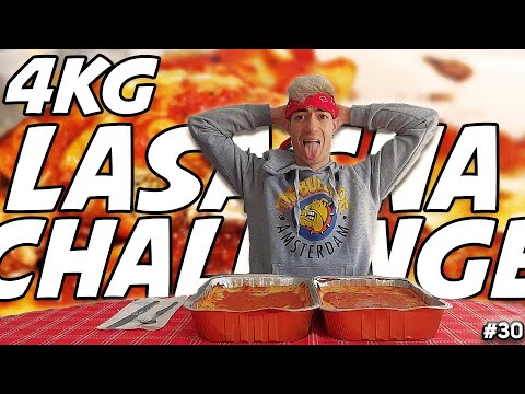 I EAT 4 KG OF LASAGNE WITH RAGÙ CHALLENGE - Epic Lasagna Cheat Meal ITA | MAN VS FOOD