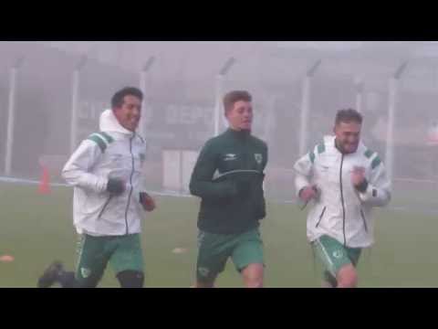 Entrenamiento matutino de Sarmiento