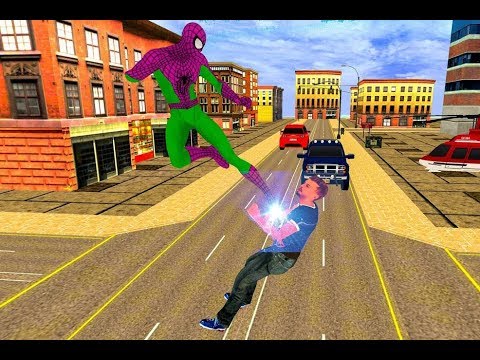 Flying Spider Superhero Avenger Battle | Spider Hero Vs Villains | Android GamePlay | By Game Crazy