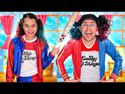 SARAH E ELOAH em uma HISTÓRIA ENGRAÇADA da MÁGICA DA ARLEQUINA