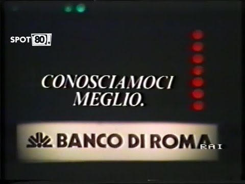 BANCO DI ROMA CON KIM HUGHES (1982) Spot Anni 80