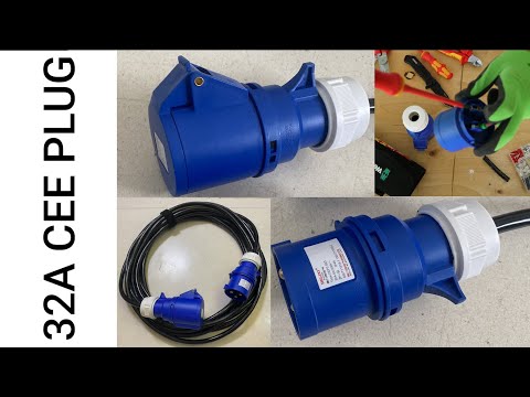 How to Wire Up a 32 Amp Plug and Socket Professionally in 10 MINUTES