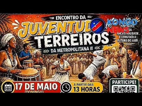 O Encontro da Juventude de Terreiros da Região Metropolitana  no Centro Cultural Cauby Peixoto