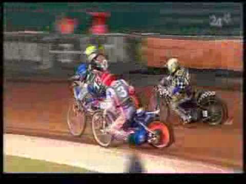 Upadek Fredrika Lindgrena z Lukasem Drymlem (Kopenhaga - 2008r.)