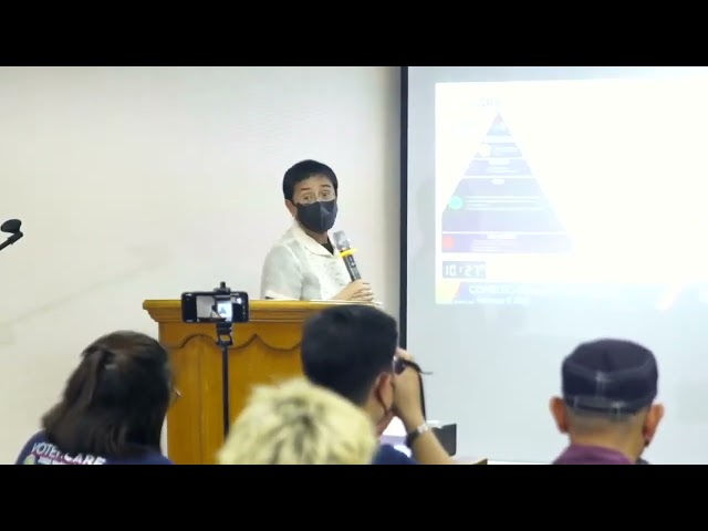 In Comelec-Rappler MOA signing, Ressa underscores what’s at stake in 2022