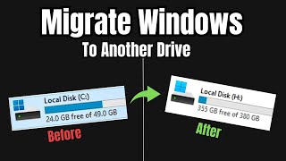 EASIEST Way to Migrate Windows to Another Drive, FOR FREE! (SSD & HDD)