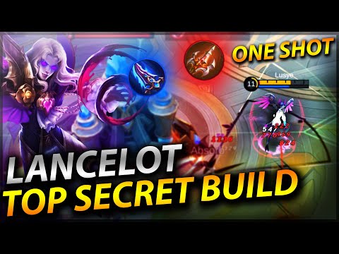 THE BEST BUILD AND EMBLEM SET FOR LANCELOT! Lancelot Membangun dan Mengatur Lambang | MLBB