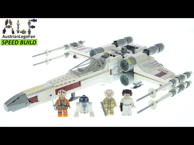 Vídeo relacionado con Vitrina 35x30x15cm para Lego Star Wars X Wing Luke Skywalker 75301,3mm Transparente Acrílico Caja de Exhibición para Ideas Typewriter 21327
