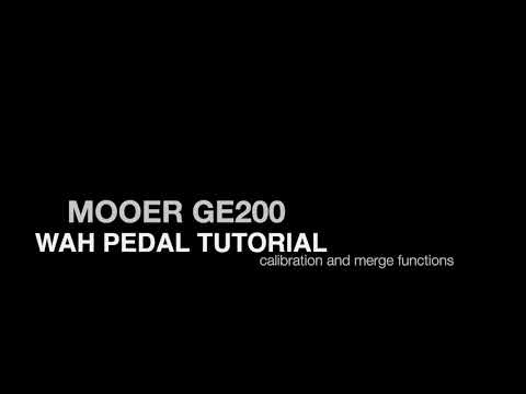Mooer GE200 - Wah Pedal Tutorial