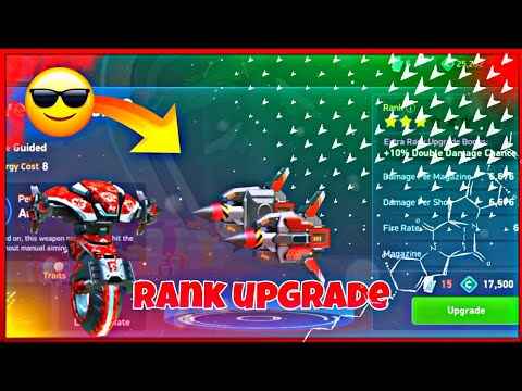 Mech Arena Javelin Rack 8 Rank Upgrade