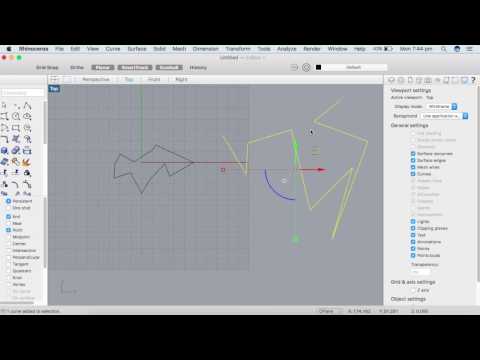 Important tools in rhino part 1