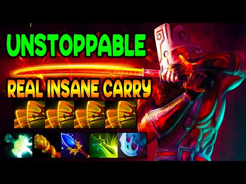 UNSTOPPABLE JUGGERNAUT - REAL INSANE CARRY - FULL TEAM FIGHT - DOTA 2 GAMEPLAY