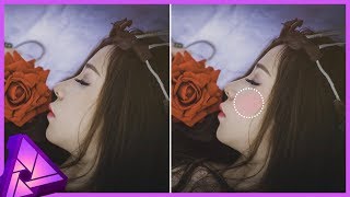 어피니티포토 인물 사진 보정 볼터치 효과