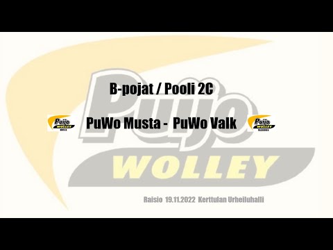 PuWo Musta - PuWo Valkoinen 19.11.2022