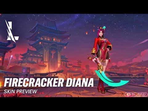 Firecracker Diana | Patch 3.0 | Skin Preview - League of Legends: Wild Rift