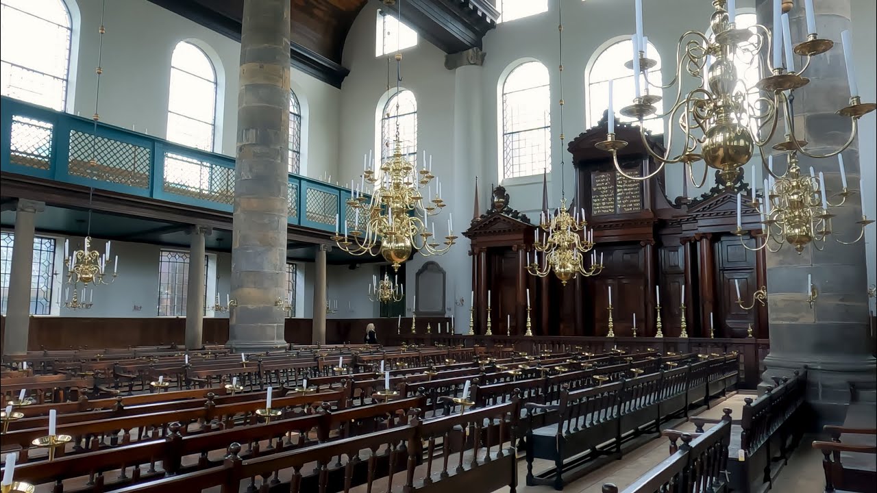 Catch a glimpse of Portuguese Synagogue.