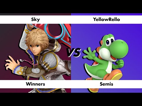 Sky (Shulk) vs YellowRello (Yoshi) | McM Esports WildHawk Weekly #4