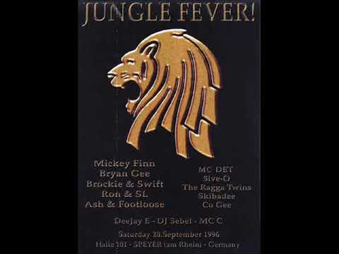 DJ Ron + SL ls Ragga Twins, Det, 5-O @ Jungle Fever Speyer 18.09.1996