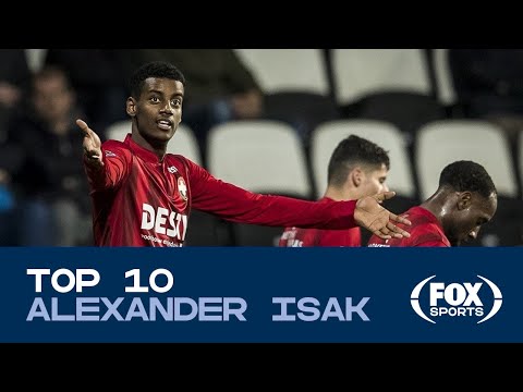 TOP 10 | De eerste tien Eredivisie-goals van toptalent Isak