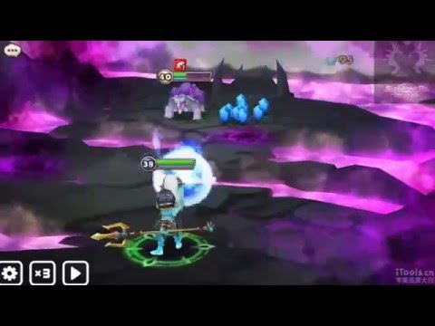 Summoners War - Water Sea Emperor (Poseidon) Testing Skill in 2016