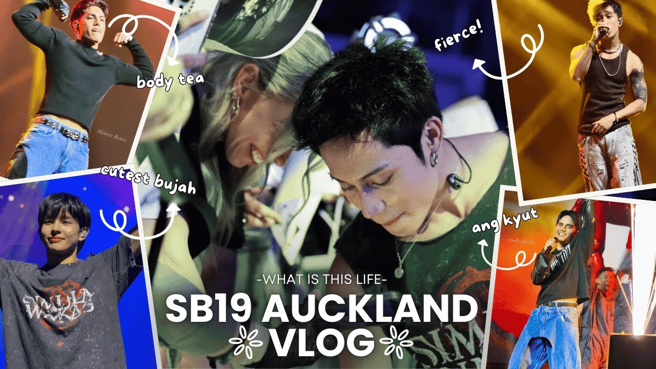What do you mean Ken knows my name? 😭🤯 | SB19 AUCKLAND CONCERT VLOG 🤘