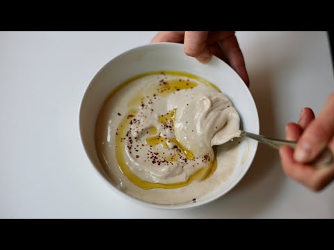 Creamy Garlic Tahini Sauce [Eden's Garlicky Tahini]