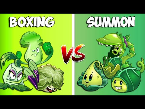 Team BOXING vs ZOMBOID - Which Plant Team 's Best? - PvZ 2 Plant Vs Plant