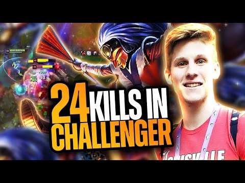 I Dropped *THIS* Many Kills On Shaco In 1000+ LP Challenger?! - League Of Legends