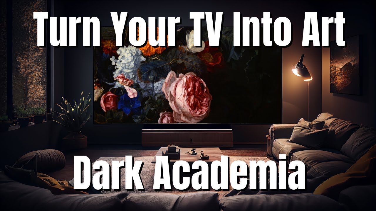 Dark Academia | Turn Your TV Into Art | 4K Ultra HD Slideshow | High Quality Fine Art