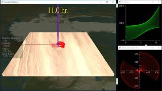 Download the video "Foucault Pendulum on Rotating Earth -- Coriolis Force Simulation with VPython"