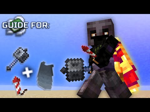 How to Elytra-Rocket-Mace Combo in Minecraft (OVERPOWERED)