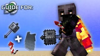 How to Elytra-Rocket-Mace Combo in Minecraft (OVERPOWERED)