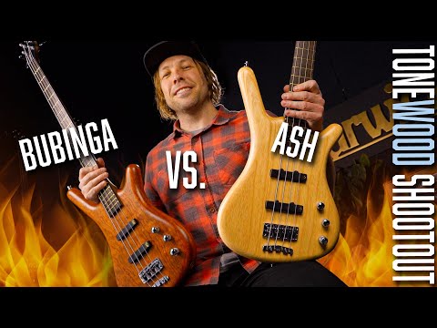 Is Tonewood Real? Warwick Corvette Bubinga VS Ash Comparison
