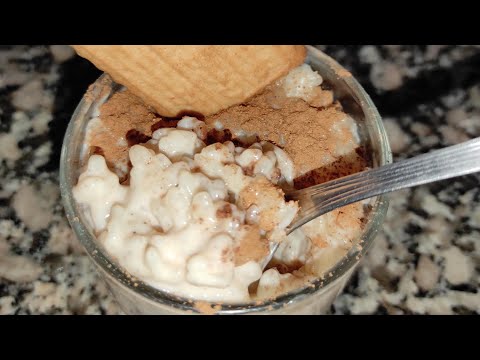 Arroz con leche , receta paso a paso 🍚