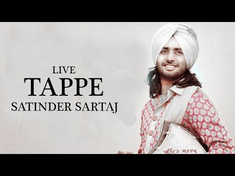 Satinder Sartaj : Tappe 2 ( Live ) | Latest Punjabi Songs 2019 | Jashn-E-Punjabi