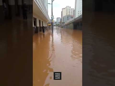 CANOAS RS - INUNDAÇÃO na Estação Rodoviária. Rio Grande do Sul | Brasil