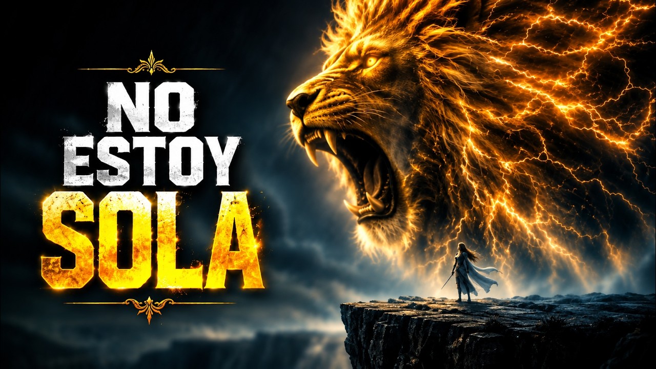 🔥 ¡NO ESTOY SOLA! ⚔️ | EL LEÓN DE JUDA VA DELANTE DE MI |  | Cantico de Guerra Espiritual
