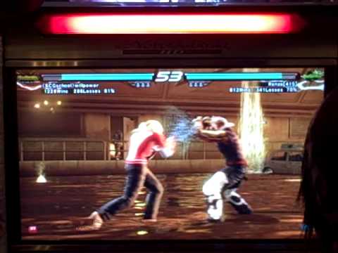 willpower (nina) vs renzo (lars) 2 Tekken 6 BR