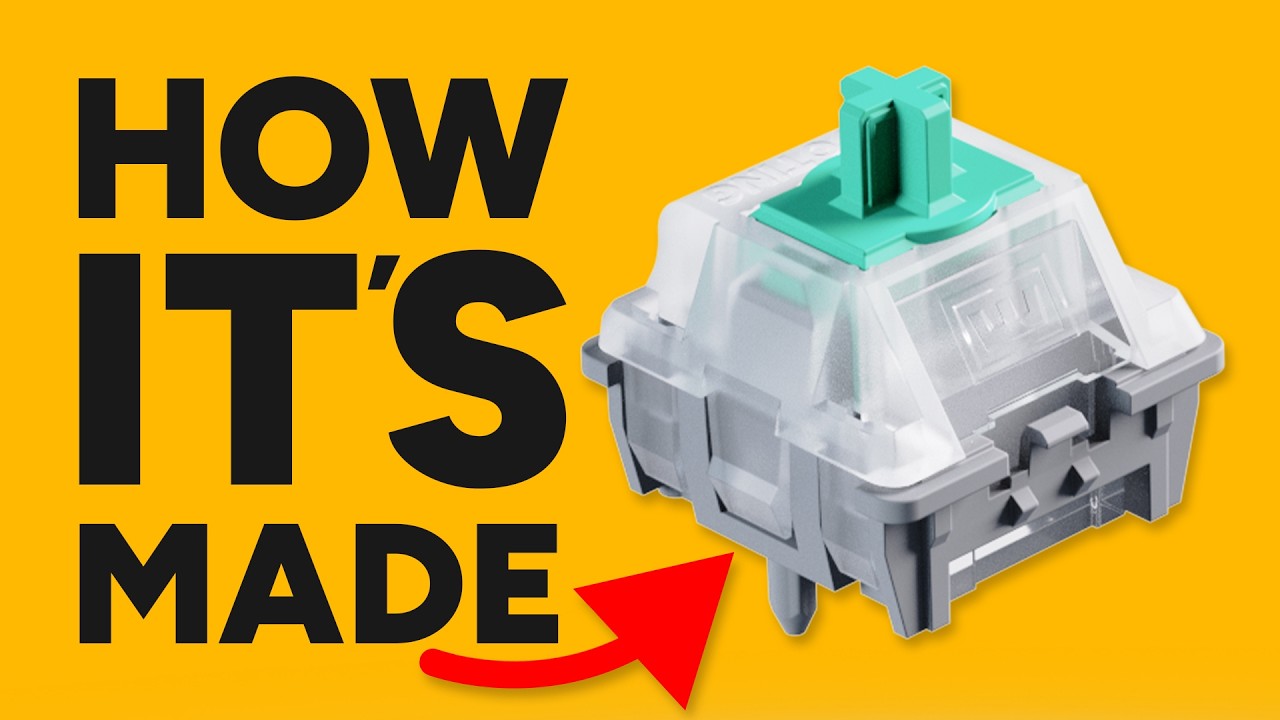 How Hall Effect Keyboard Switches are MADE! - YouTube