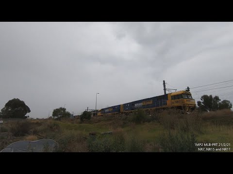 Freight Trains Around Melbourne + Footage of Bairnsdale Station and The Surrounding Nature.