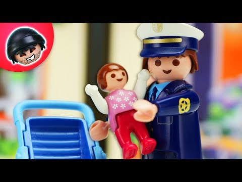 Toni als Babysitter - Playmobil Polizei Film - KARLCHEN KNACK #222