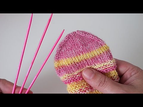 Finish the sock toe with the 3 Needle Bind off