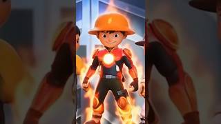 Download lagu BoBoiBoy  Transformasi Api Terkuat Muncul lawan monster mp3