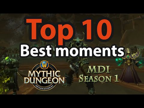 Top 10 MDI Most Memorable and Best Plays, Season 1 | World of Warcraft, Shadowlands