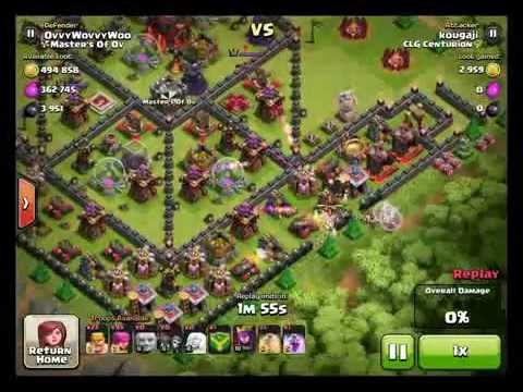 Clash Of Clans   'EPIC 3D TROLL BASE BUILD!'   Fun Clash Of Clans Defence Strategy! clip