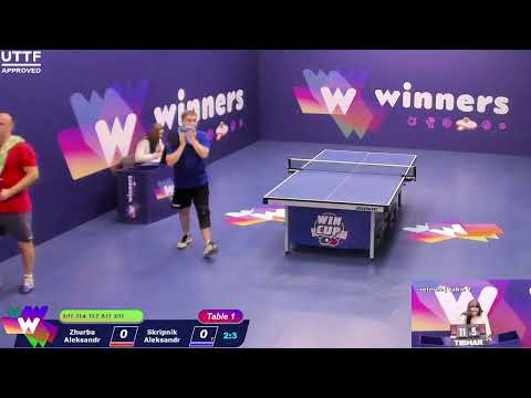 WINners CUP table 1  12.11  Zhurba Aleksandr - Skripnik Aleksandr   17:00