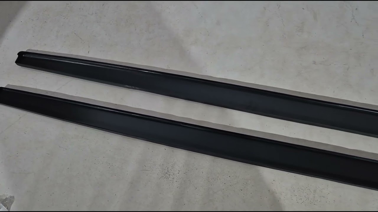 BMW 4-serie F32/F33/F36 2012–2020 DPT sideskørter (blank sort) Video 1