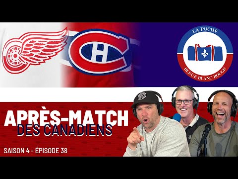 Défaite du CH : Detroit prend la 1re place dans l’Est | La Poche Bleue Blanc Rouge | S04É40